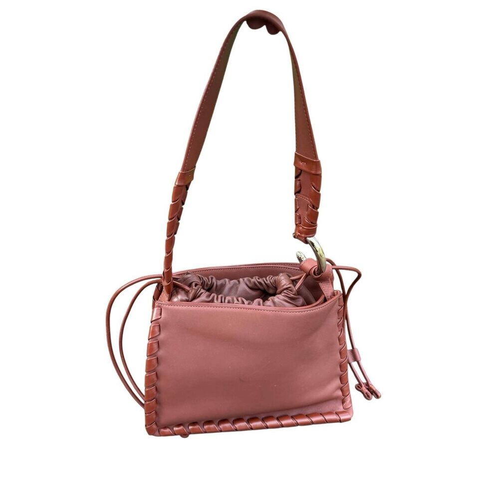 Chloe Mate Gusset Leather Shoulder Bag
